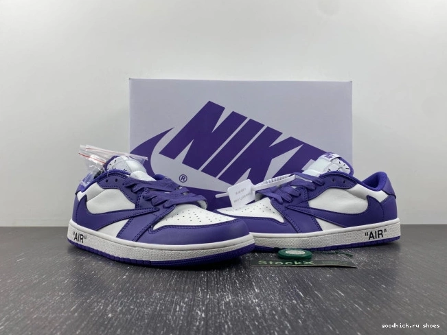 AIR TRAVIS X OFF-WHITE X JORDAN SCOTT CUSTOM 1 DM7890-386 0805